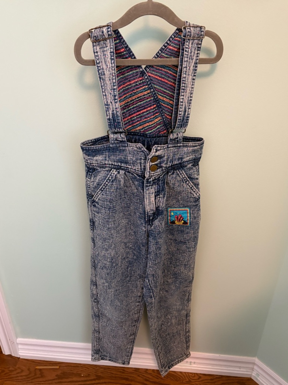 Vintage Oshkosh Bgosh Acid Wash Overalls